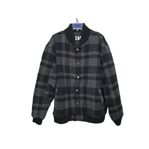 COR3 Core Bomber Jacket Silk Lined Heavyweight Flannel Baggy Fit - Men's XL